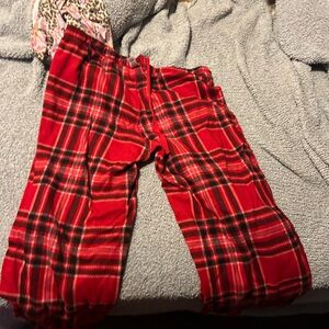 Crewcuts Red Plaid Pajama Pants